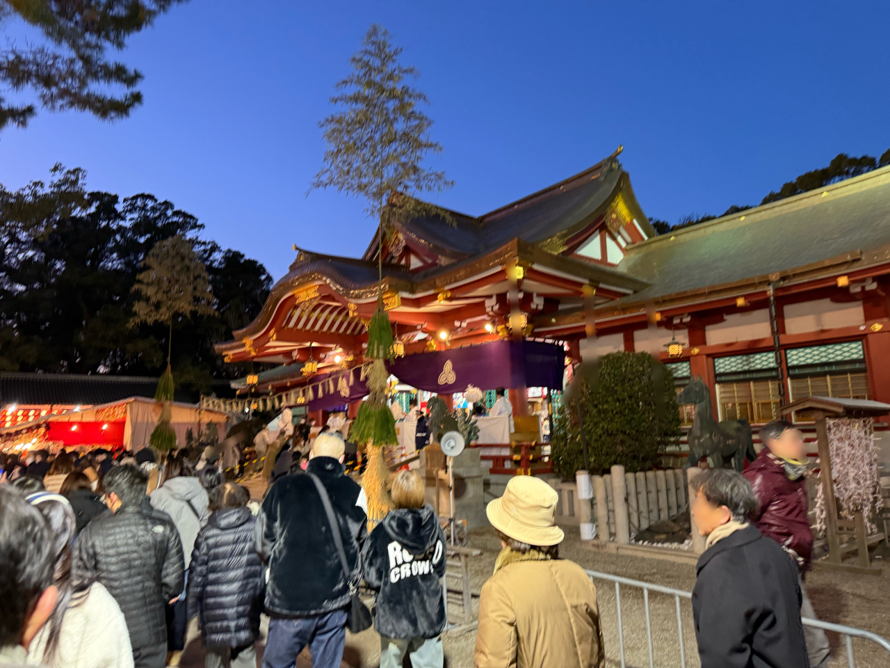 十日えびすに行ってきました。